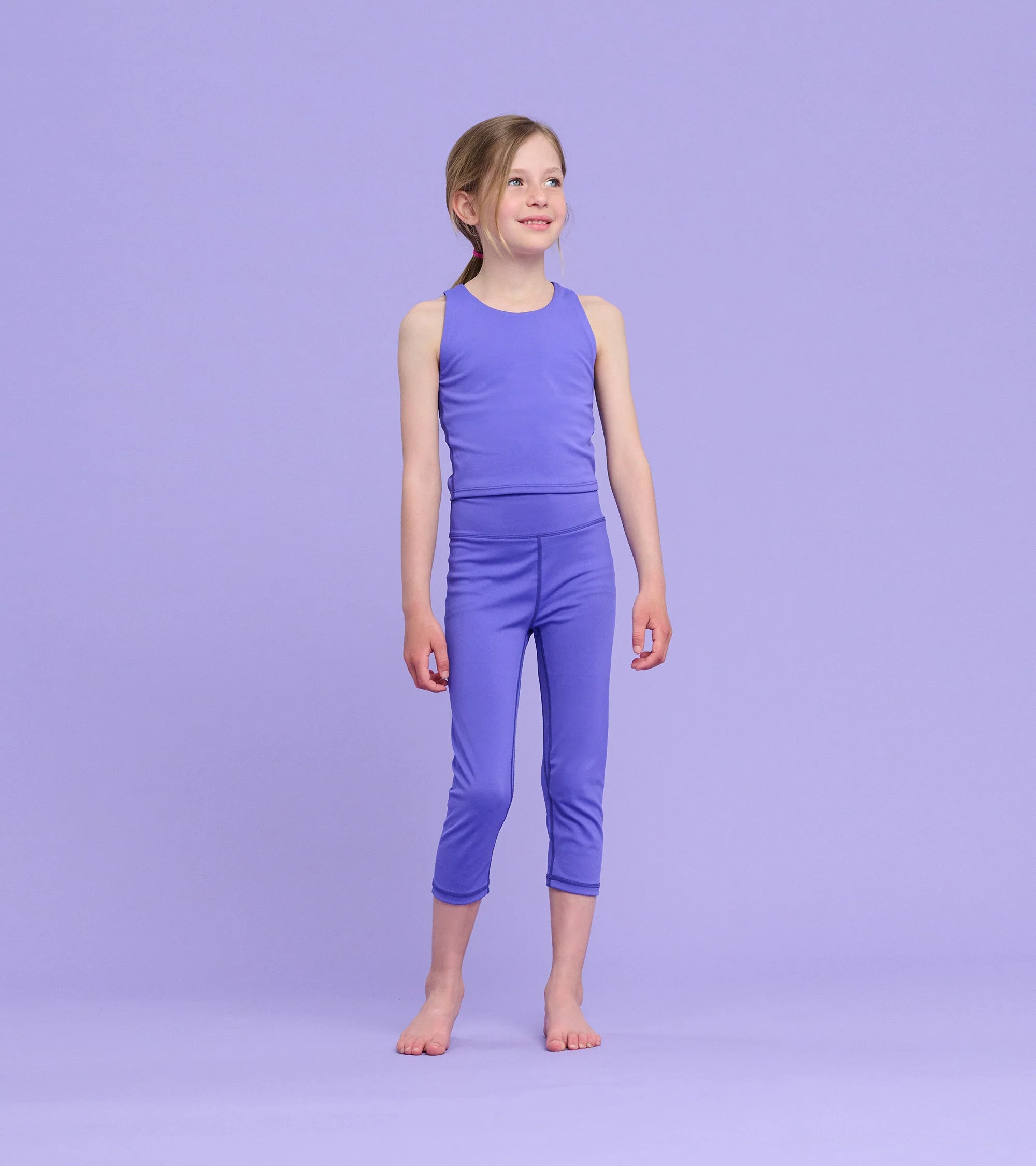 Girls Purple Tank Top - Image 5