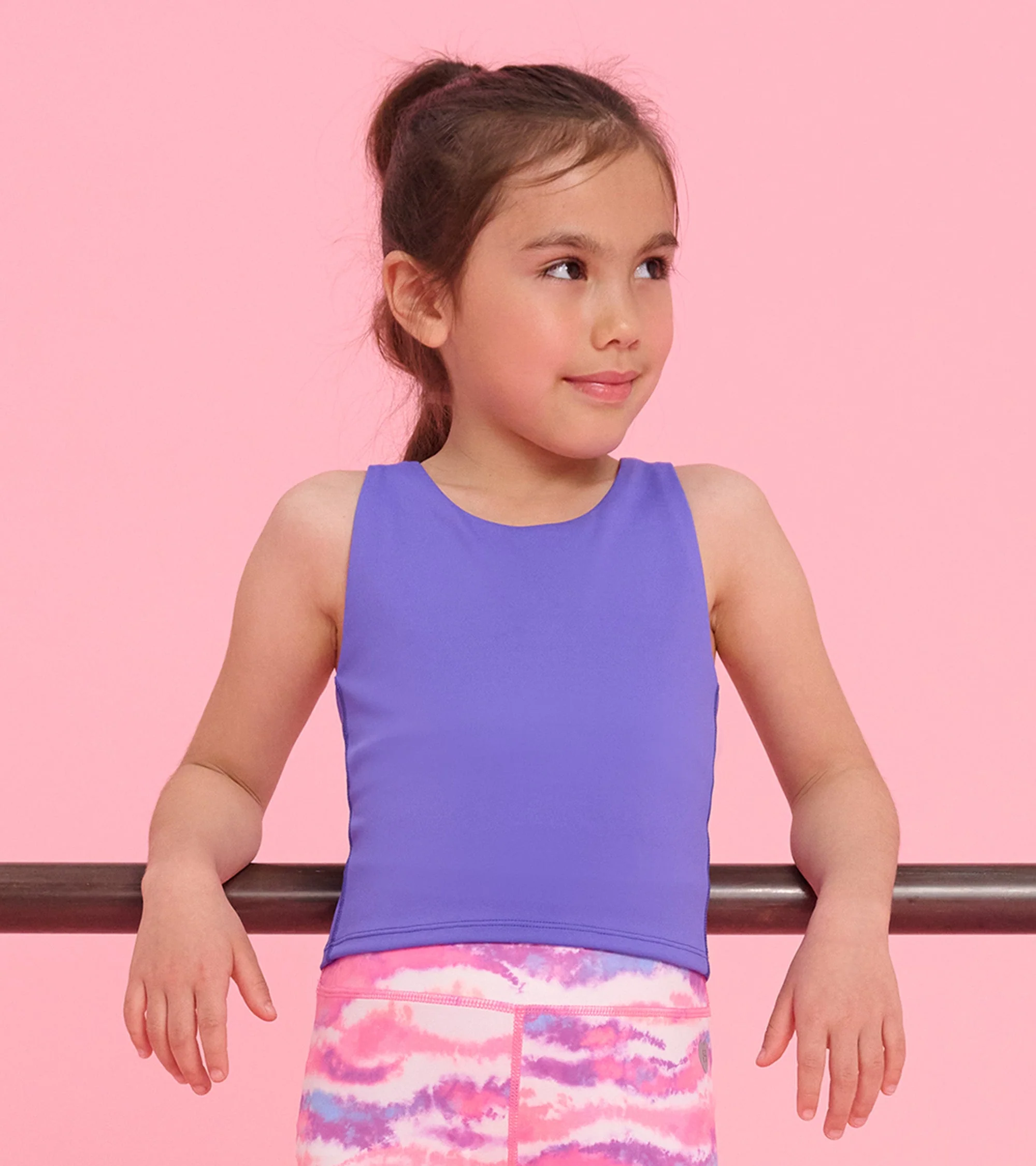 Girls Purple Tank Top - Image 7